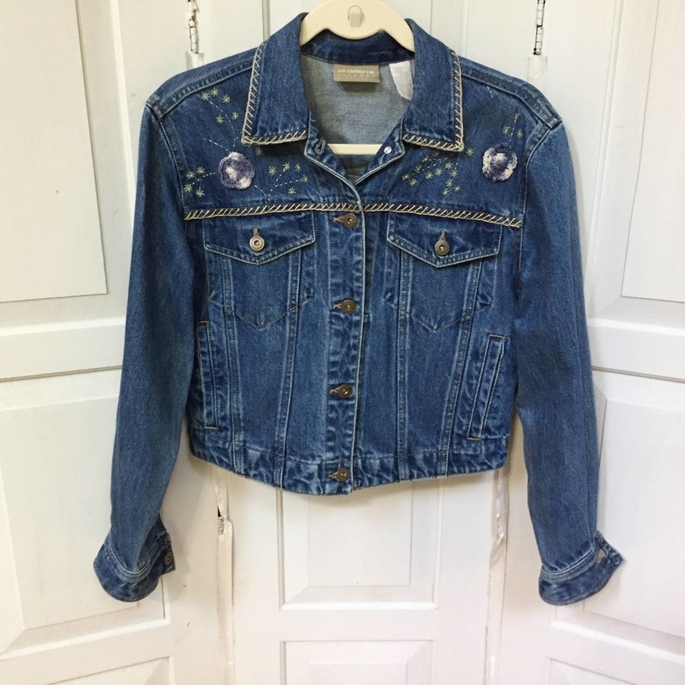 Liz Claiborne Liz Wear Trucker Jacket